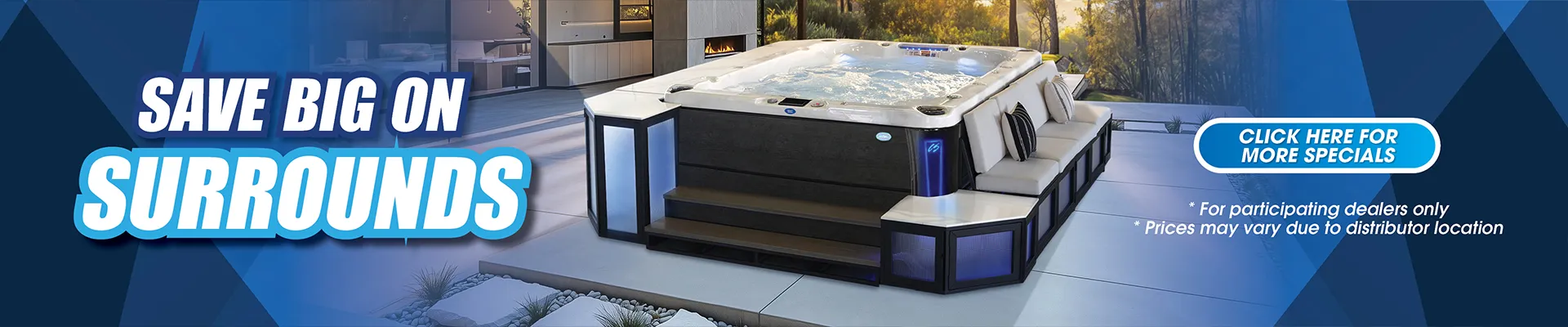 Calspas hot tub being used in a family setting - Corona